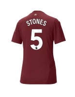 Manchester City John Stones #5 Alternativní Dres pro Dámské 2024-25 Krátký Rukáv